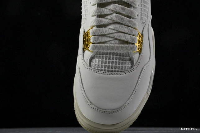 HYPE Metallic 4 Gold AQ9129-170 Jordan Retro 0720